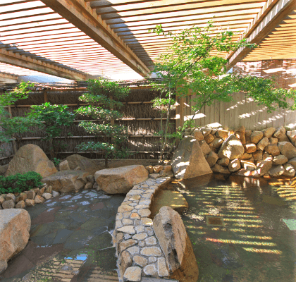 高知黒潮ホテルのエリア最大級の天然温泉施設「龍馬の湯」