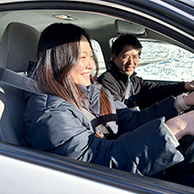 初めての運転でも安心