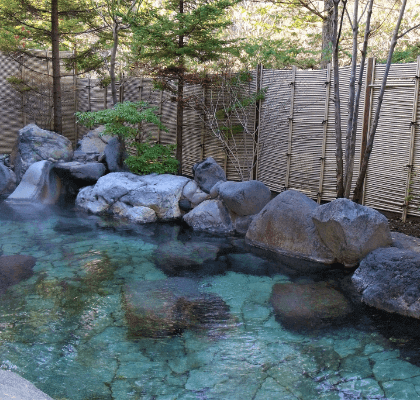『ホテルかづの』は天然温泉に毎日入れます！