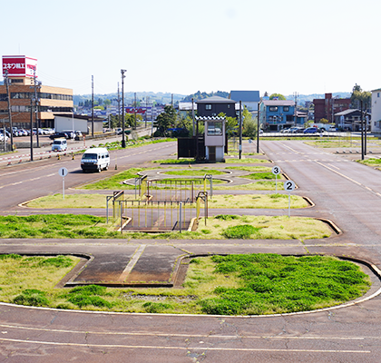 県内有数の広大なコース