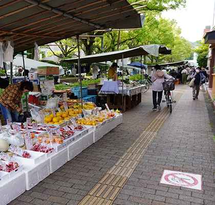 日本一の城下市で食べ歩き！