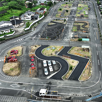 Higo Classic Driving Schoolの校舎外観